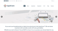 Desktop Screenshot of liquid-lens.com
